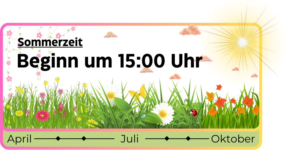 Sommerzeit Freitagspredigt